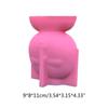 Face Flower Pot Silicone Mold Succulent Planter Concrete Mold Cute Concrete Cement Mold for DIY Pen Holder,Home Decor