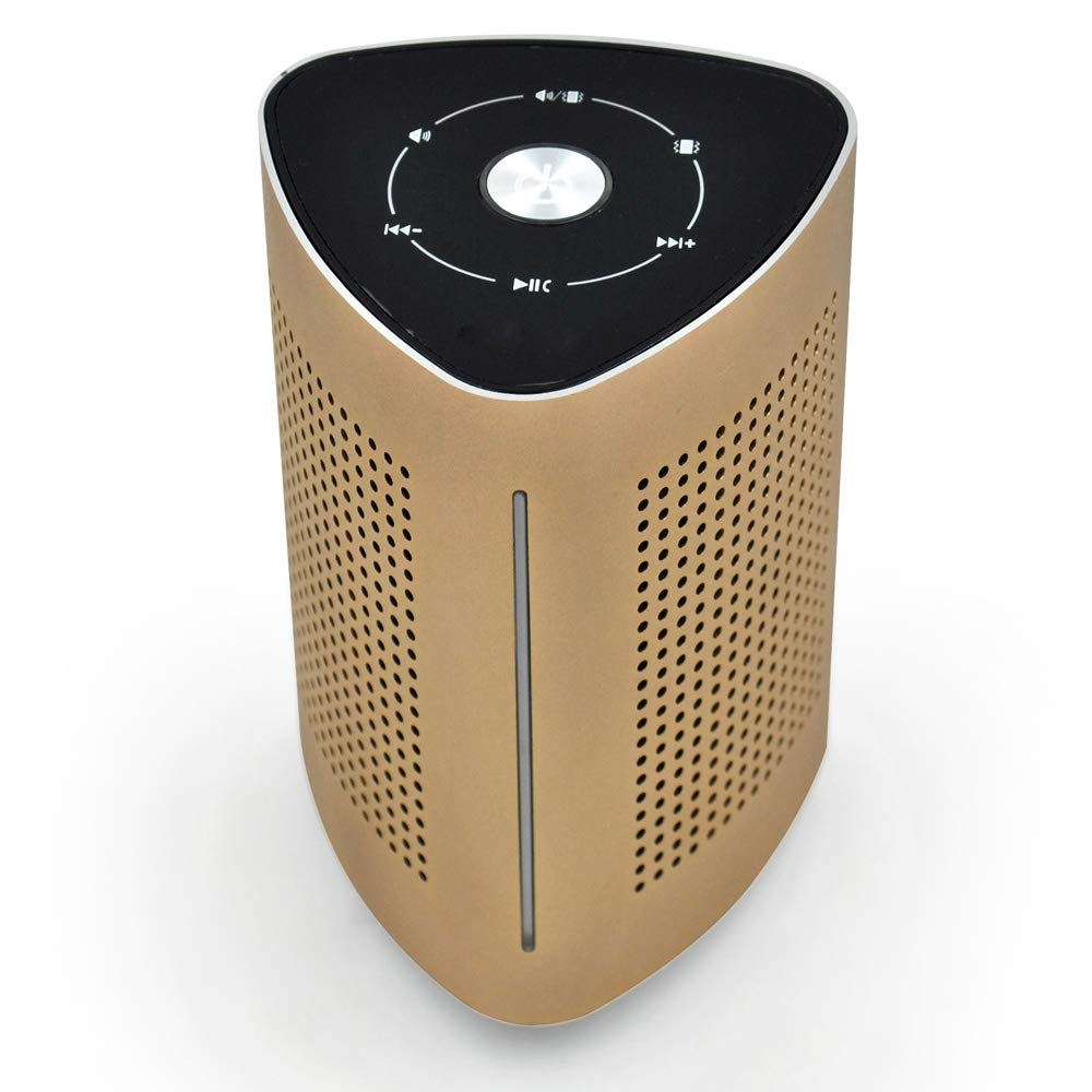 

FunSounds HeartShaker Rechargeable Bluetooth vibration speaker wired calling playback year compliance Gold (Heart Shaker) [vibration] [heavy bass]