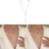 Elegant French Vintage Pearl Choker Necklace With Geometric Design For Women