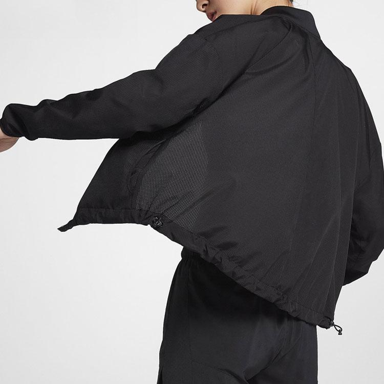Nike Flex Bliss Breathable Lightweight Training Jacket Women Jacket Black 889292-010