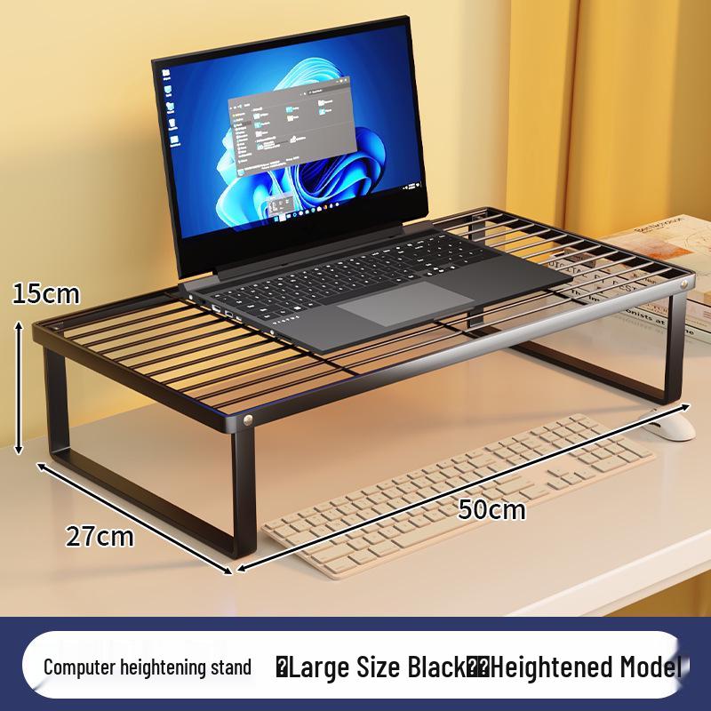 Cooling Stand for Laptop - Desktop & Dormitory Iron Rack