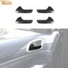 4Pc Carbon Fiber Interior Door Handle Decor Trim Cover For Dodge Durango 2011-24