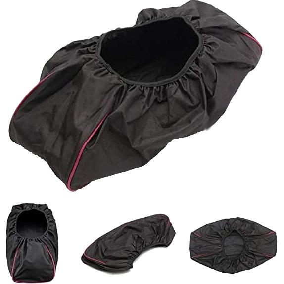 Winch Cover, Oxford Cloth Winch Cover Elastic Design Winch Cloth for 8,500-17,500 Lbs Winch Indoor Outdoor Use, 22.4x6.3in
