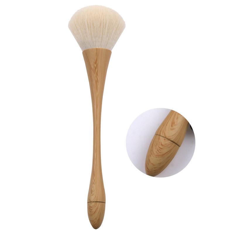 Nagelbürste zum Staubreinigen, Maniküre-Nagelkunstpinsel, großer Kopf, Blumenpuder, Rougepinsel, Salon-Make-up, Schönheits-Nagel-Zubehör-Werkzeug