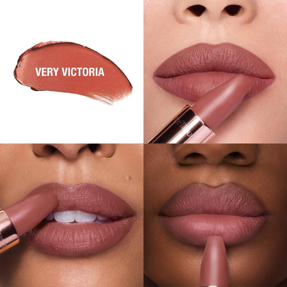 Charlotte Tilbury Matte Revolution Hydrating Lippenstift 0,12 oz Very Victoria Taupe Nude