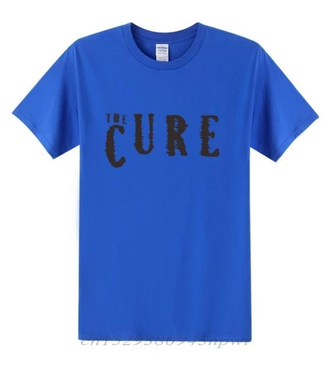 2025 New Hot Summer men tshirt The Cure T Shirt Men HipHop Fashion T-shirt Men O Neck Cotton Punk Classic Tops Tee Free Shipping