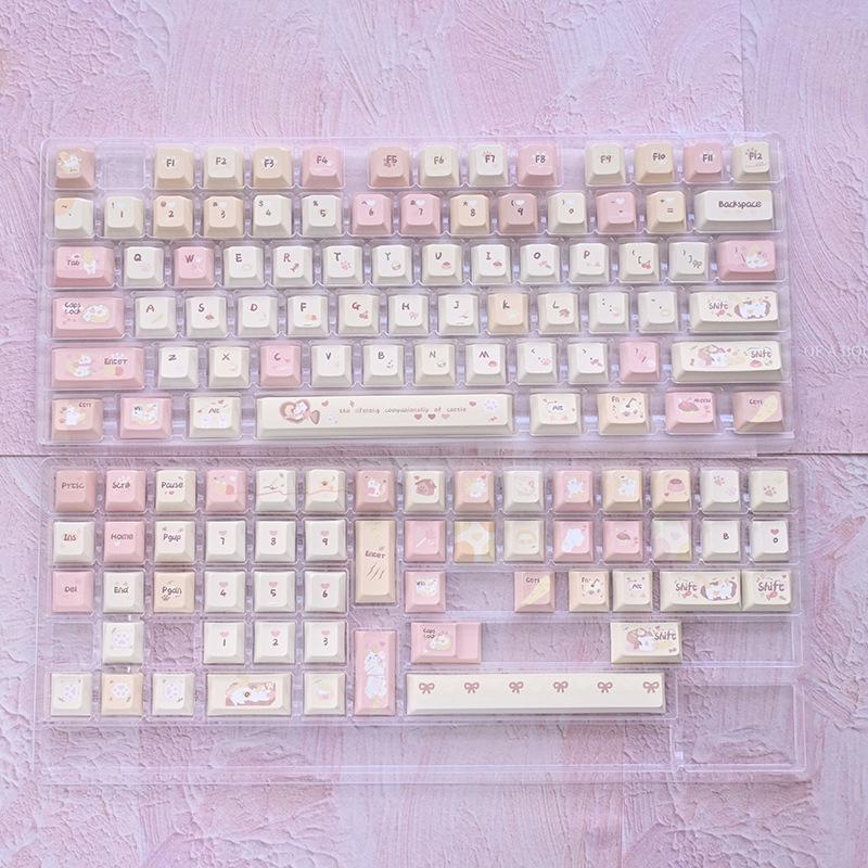 Kalamity Cute PBT Dye-Sublimated Theme Keyboard Keycaps