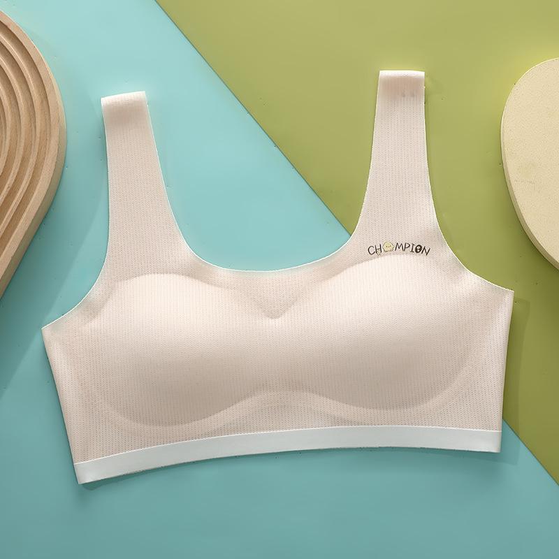 Girls' Bra Development Period Sports Bra Women's Shock Tank Top Adolescent Breathable Lightweight Underwear