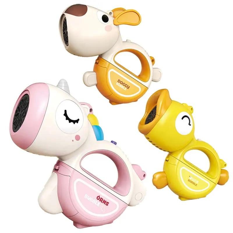 

EPT Новая летняя игра на открытом воздухе, пластиковый электрический милый детский пузырьковый пулемет