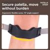 2pcs Silicone Patella Tendon Knee Straps Knee Support Knee Care Patella Knee Strap Flexible Fixed Protection Knee Sports Support Band