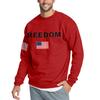 Casual Letter Print Men's Loose Sweatshirt
