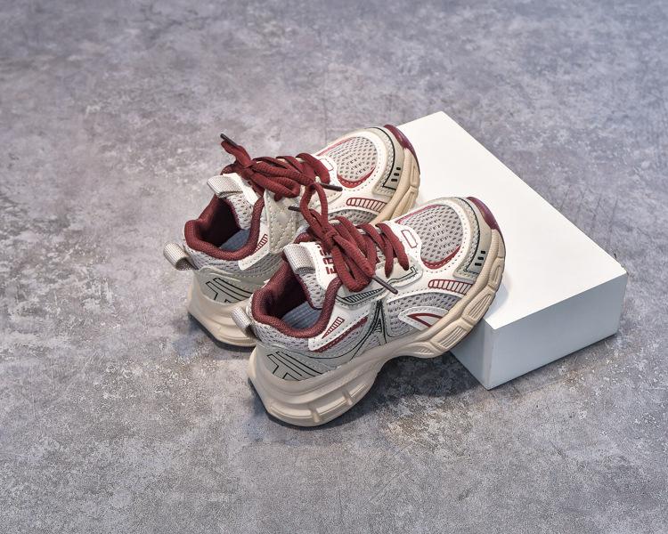 Children's Non-Slip Mesh Sports Shoes - Spring & Autumn 2025 Collection