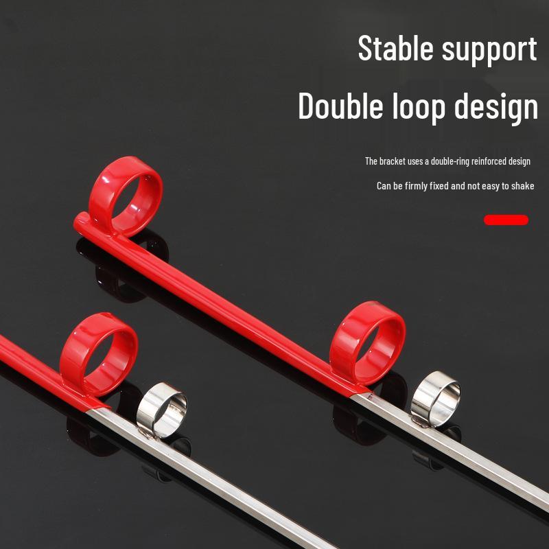 Stainless Steel Surf Rod Holder, Thickened Ground Stake for Rock Fishing and Long Cast Stand.