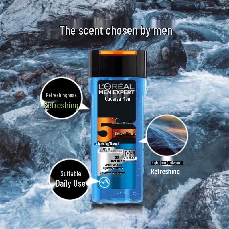 L'Oréal Men's Anti-Dandruff Aqua Power Shampoo