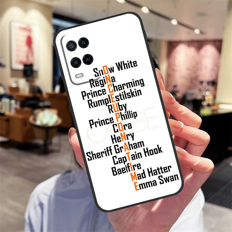 Once Upon A Time Case For Oppo A17 A77 A80 A40 A60 A98 A78 A18 A38 A58 A16 A76 A96 A74 A94 A54 A57S A15 Cover