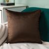 Solid Color Velvet Pillow Sofa Cushion Cover Office Bedside Plush Cushion Cover Dutch Velvet Pillow Cover