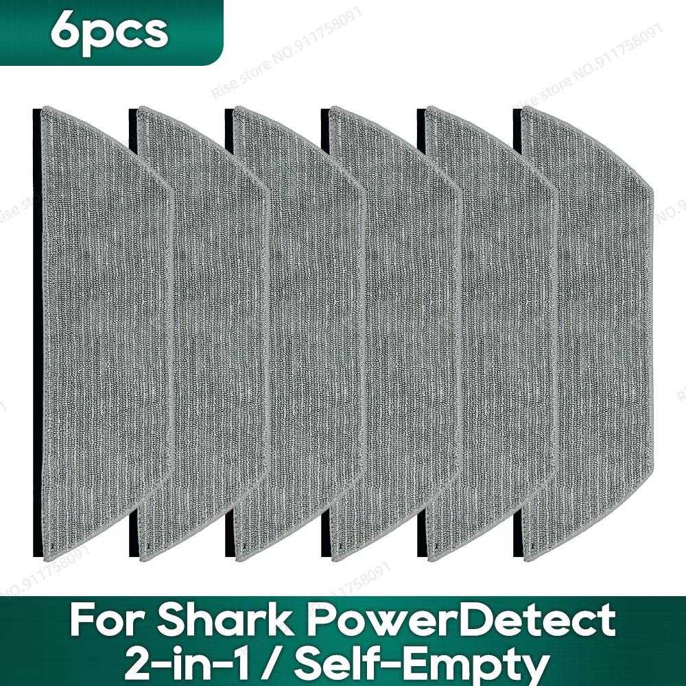 Compatible for Shark PowerDetect 2-in-1 (RV2820YE, RV2820ZE) / Self-Empty (RV2820AE) Accessories Main Brush Filter Mop Pad