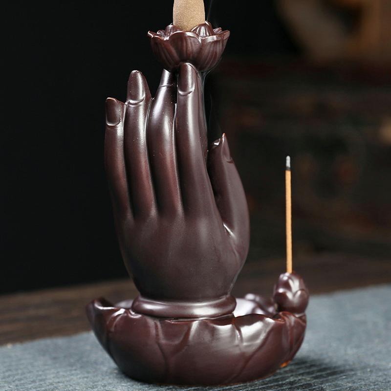 Димова курильниця зворотного потоку Пальники для курильниці Waterfall River Handicraft Holder