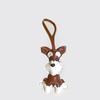 Mini Bear Keychain PU Leather Animals Keyring Hanging Ornament Backpack Handbag Charm Gift For Men Women Korean Bag Charms Y2k