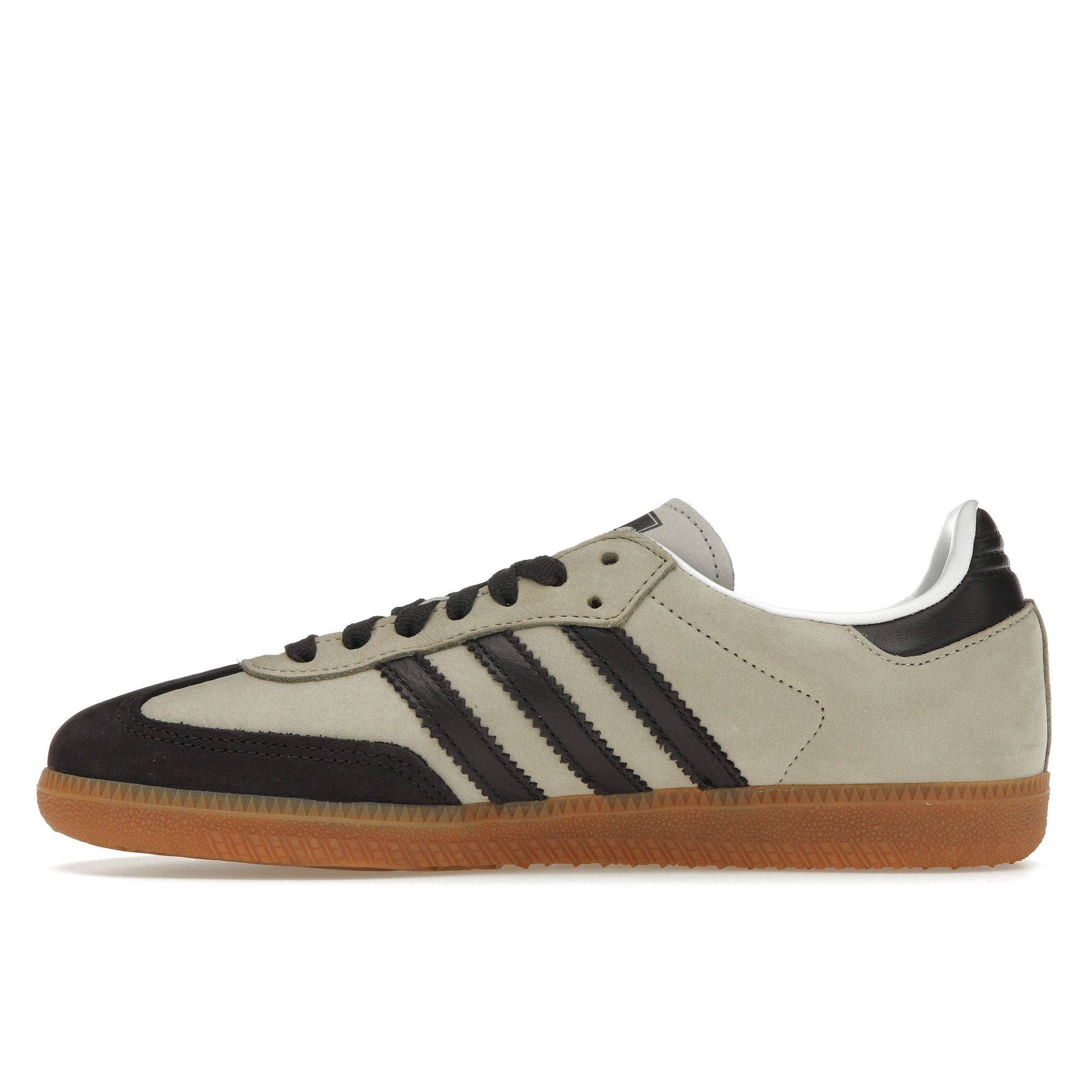 Adidas Samba OG Putty Grey Женские кроссовки Aurora-Черный Серебристый-Металлик IE5835 36⅔ — фото 5