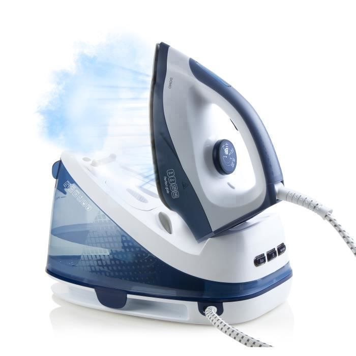 Centrale vapeur - domo - do7109s - 5 bars - semelle céramique - autoclean