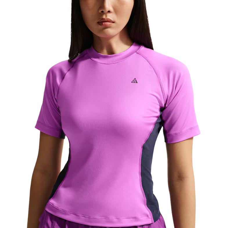 

Nike ACG Series Wildsee Dri-FIT Slim Fit Sports Short Sleeve Quick Dry T-Shirt Women Tops IO1461-551 XL