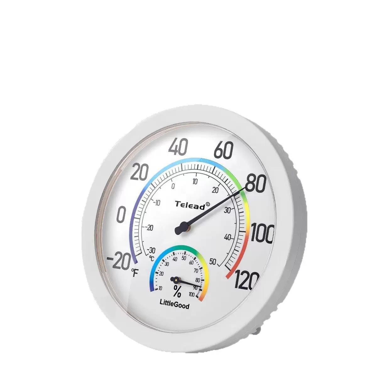 Large Dial Ultra-thin Indoor Thermometer Hygrometer