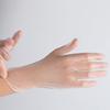 50pcs Disposable Rubber Powder-Free PVC Transparent Gloves