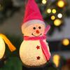 4/1pcs LED Christmas Snowman Solar Lights Cute Snowmans Outdoor Waterproof Light Garden Lawn Fence Lamps Holiday Party Decor