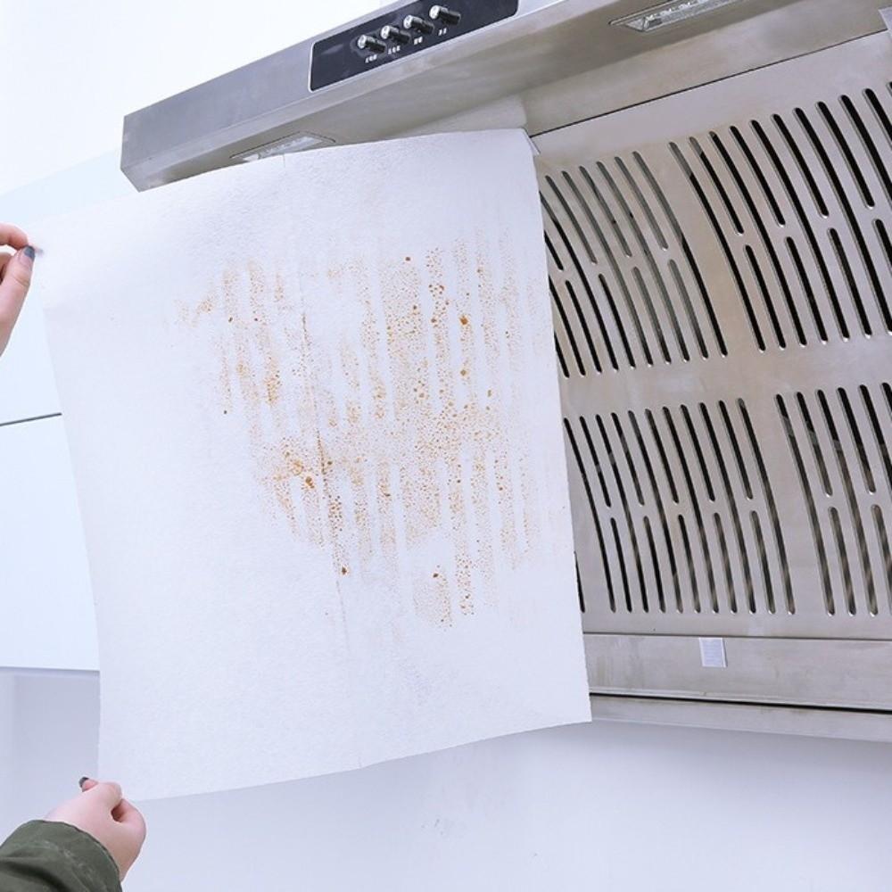 Thickened Range Hood Filter Paper Disposable Oil Proof Sticker Kitchen Filter Paper  Kitchen Use