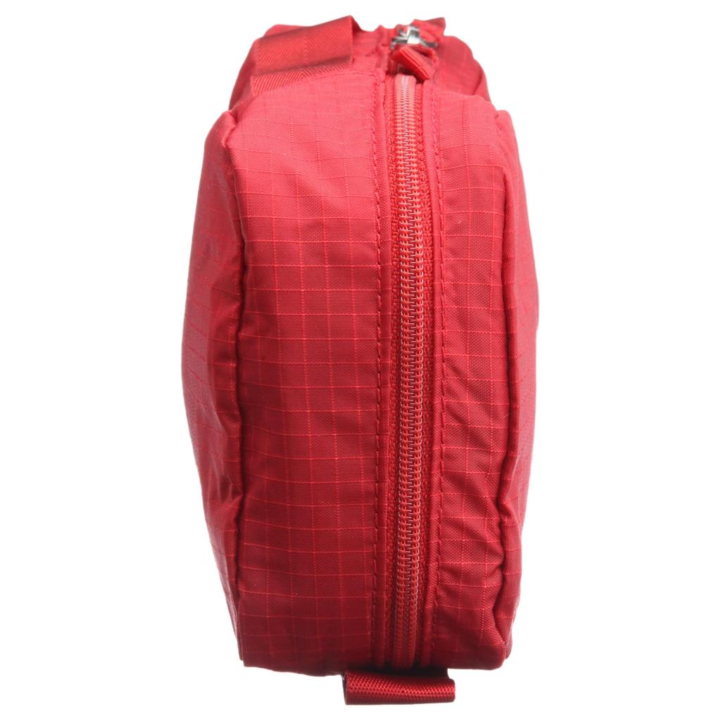 MONTBELL Portable Storage Sports Nylon Toiletry Bag Medium Unisex Couple Red