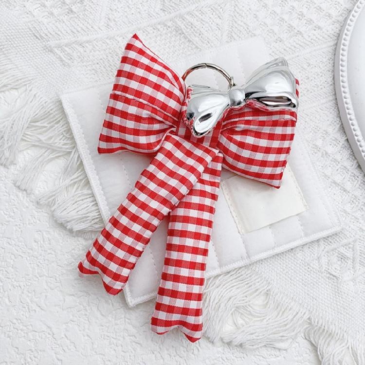 Fashion Bowknot Phone Charm Keyring Handmade Keychain Stylish Bag Pendant Backpack Purse Decors Perfect for Parties