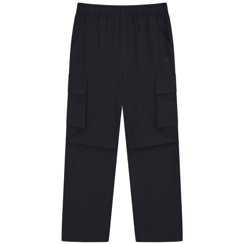 XTEP Girls  Youth Quick-Dry Multi-Pocket Woven Sports Pants 140