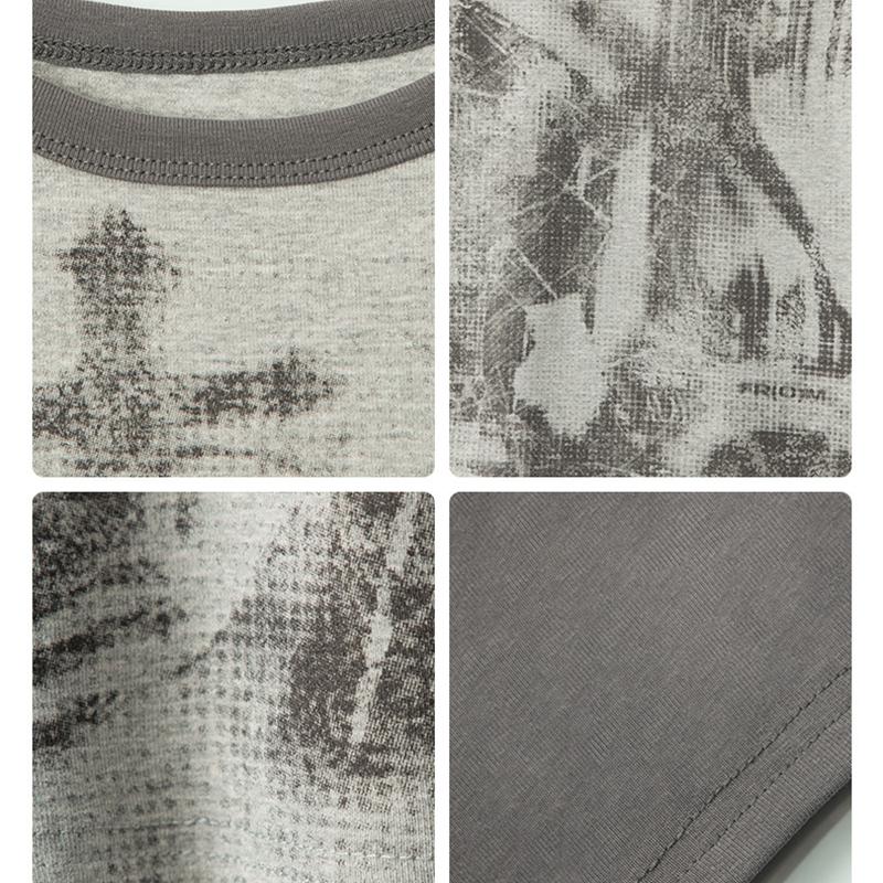 Streetwear Cross Graphic Short T-Shirt Cotton Tshirt Tops Tees Summer Short Sleeves T Shirt