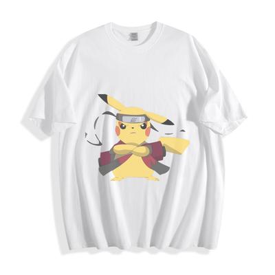 Pikachu Ninja Warrior T-shirt - Häftig Samurai Pokémon Unisex T-shirt
