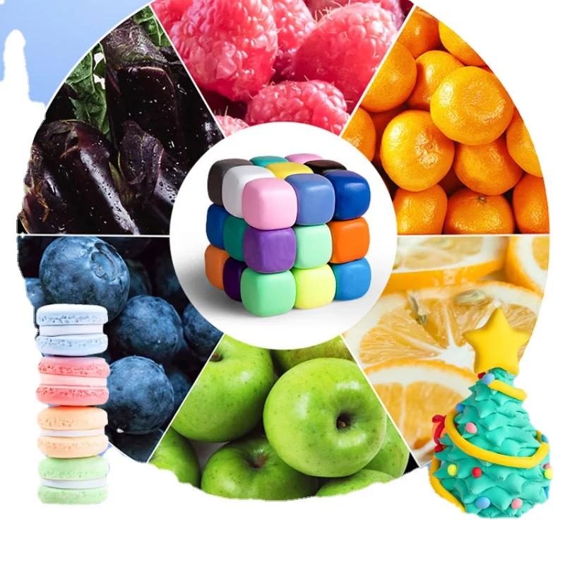 White Super Light Clay Monochrome Non-toxic and Environment-friendly DIY Material Bag Rubber Clay Supplies