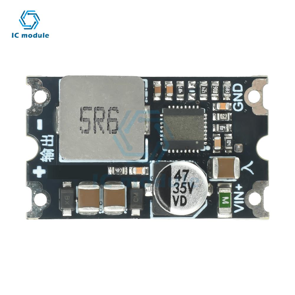 DC-DC 8A Step-Down Power Module 6-35V To 5V/12V - High Efficiency Low Resistance Voltage Regulator Converter Board