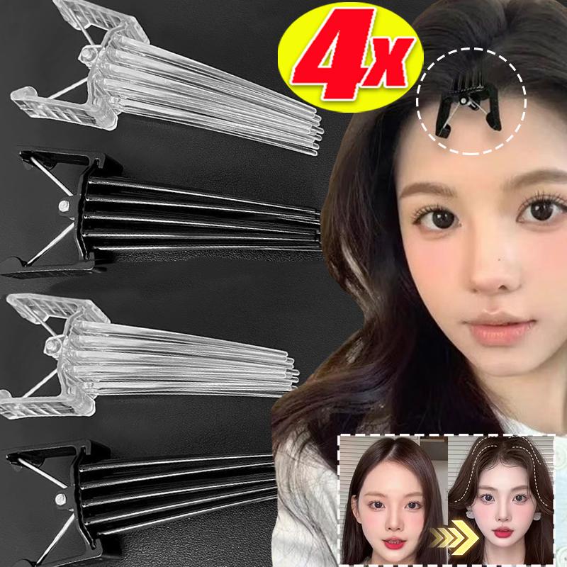 Quick Styling Fluffy Hairpin Volumizing Hair Clips Styling Tools No Heat Bangs Curling Roller Fixed Shape Korean Unisex Headwear