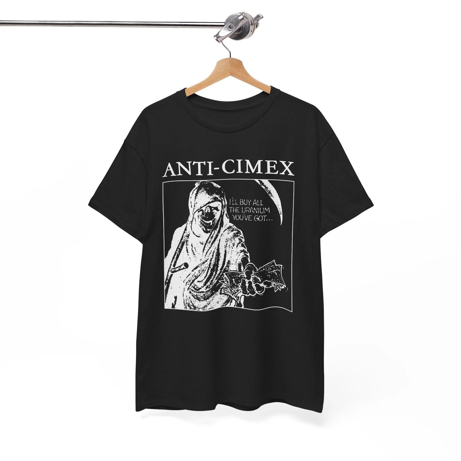 Anti-Cimex T-Shirt, Mob 47, Framtid, Music Band Punk Hardcore crust Unisex Tee 2XL