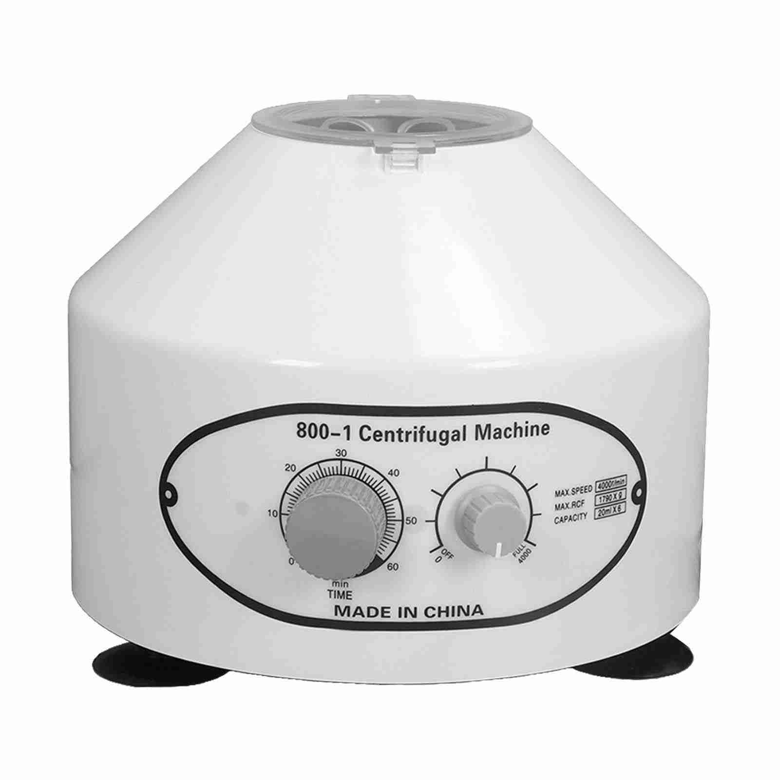 

Laboratory Benchtop Centrifuge 1790xg Electric Centrifuge Machine with Timer and Speed Control 12mlx6 Tubes UK Plug 220V
