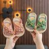 Fashion Children's Sandals Summer Girl Princess Non-slip Soft Bottom Outer Breathable Beach Sandals for Children