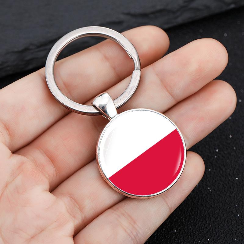 European Cup & World Cup National Flag Keychain Ornaments
