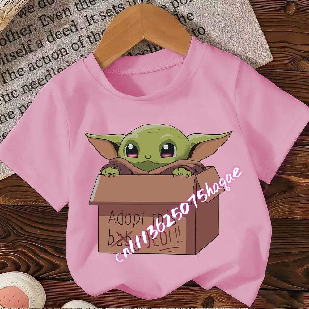 Boys and Girls Children s Pattern T-shirt, Casual, Comfortable, and Breathable Clothing 100