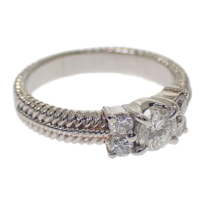 no brand  #10(JP Size) ring Pt900Platinum Women