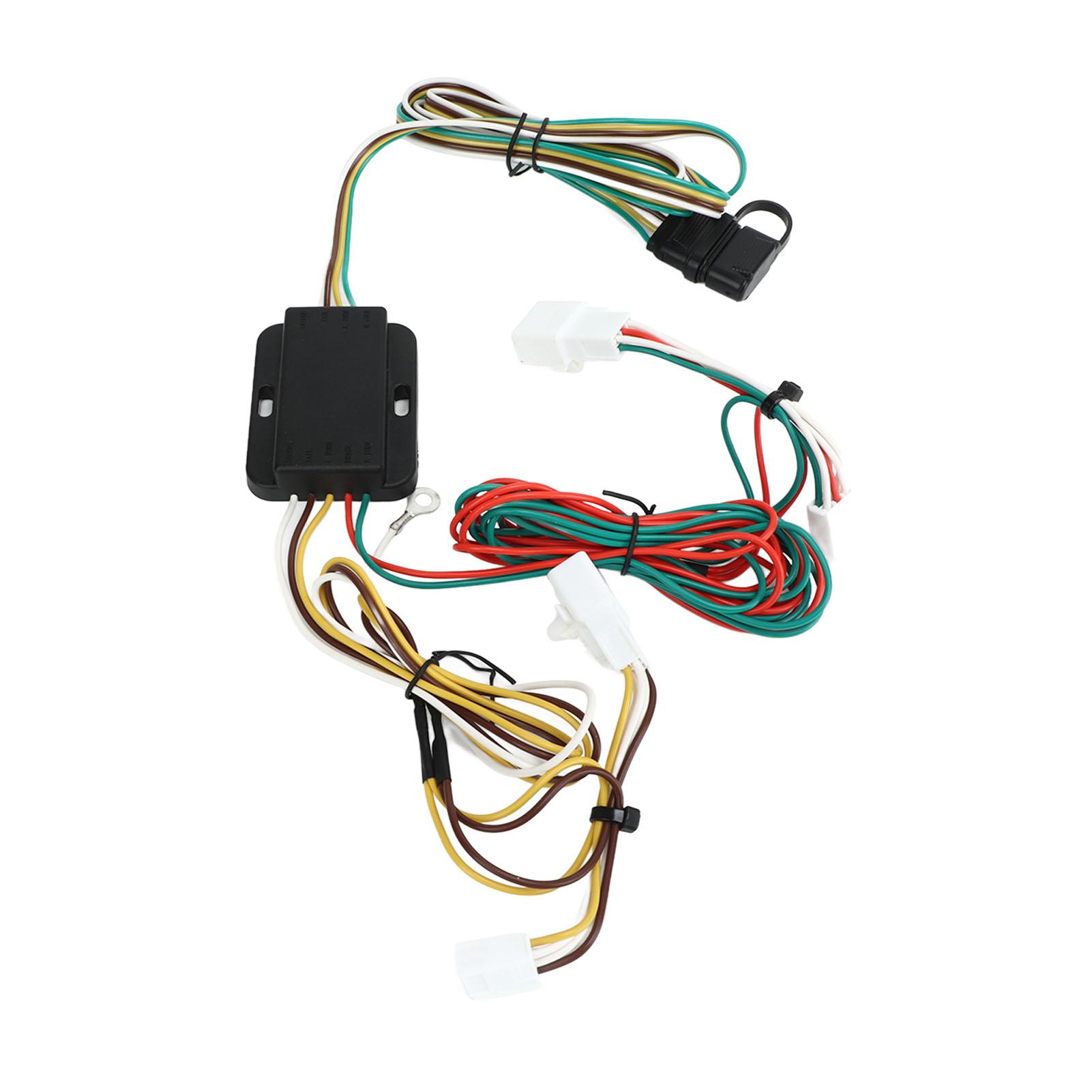 

4 Pin Trailer Wiring Harness 55486 Towing Harness Adapter Connector Kit for RAV4 1996‑2000