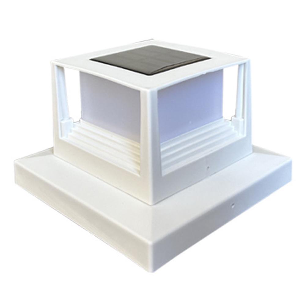 

Garden Lamp Solar Column Light LED Light Landscape Lamp Light Fence Lamp Garden Decoration Garden Street NI-MH AA 600mAh Black