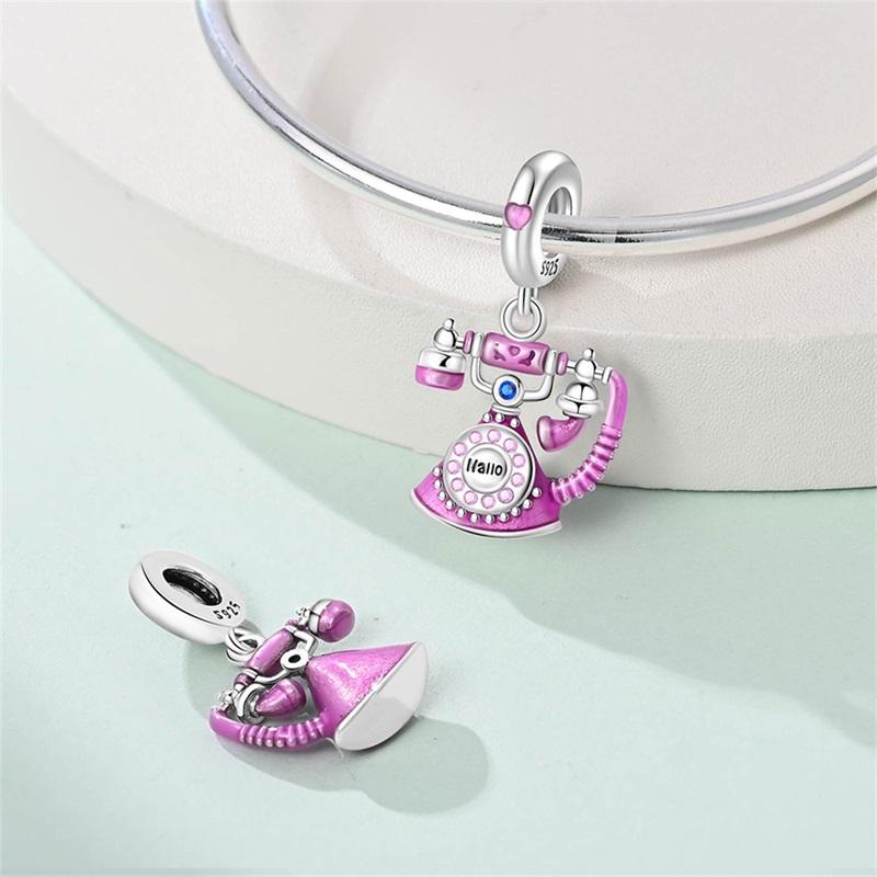 New Copper Time Machine Time Travel Camera Charms Bead Fit 3Mm Original Bracelets Diy Jewelry Birthday Gift