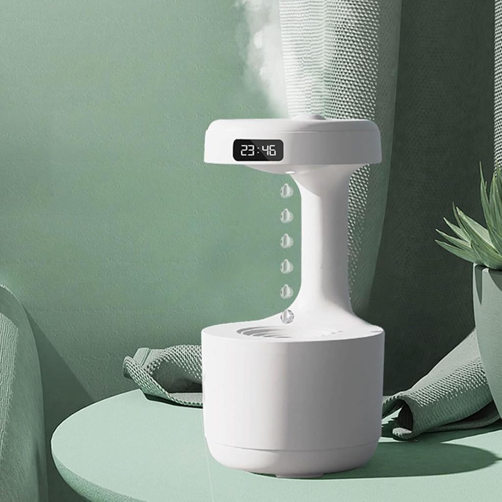 Cool Mist Humidifiers, 800ml Anti Cool Mist Humidifier, Anti Water Droplets Humidifier with Night Light, Portable Quiet Air Humidifier for Home