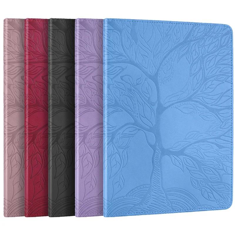 Tablet Case 360 Rotation Cover For Huawei Honor Pad 9 2024 Case Tree Embossed Case Funda For Honor Pad 9 12 1 Tablet Cover HEY2-W09 HEY2-W19
