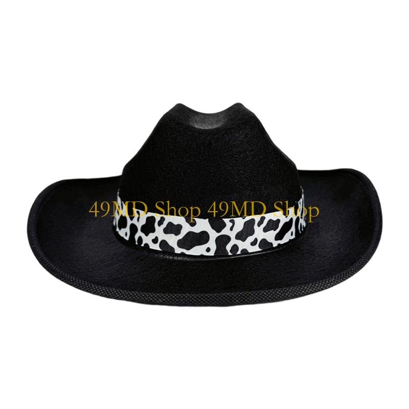 49MD Cow Design Equestrian Hat For Boys Girls Cozy Construction Six Color Choices